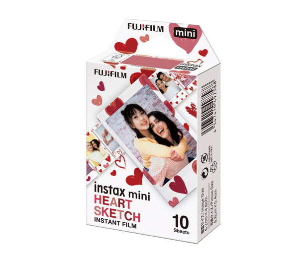 Fujifilm Instax Mini Heart Sketch 10 szt. - 1314903 - zdjęcie